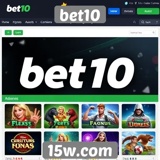 Avaliação das opções de jogos disponíveis no bet10